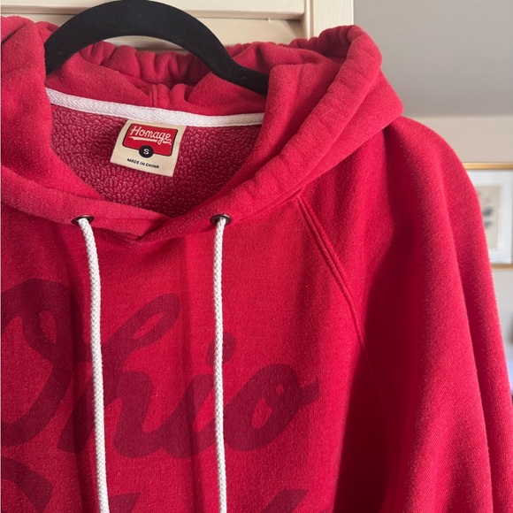HOMAGE Ohio State Red Hoodie - Picture 1 of 3